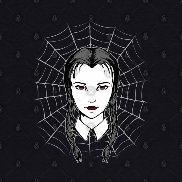 Wednesday Addams Web by Anilia